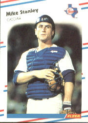 1988 Fleer Baseball Cards      480     Mike Stanley